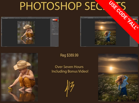Photoshop Secrets Complete Video Tutorial Training Bundle-Only $79 With Code "FALL"