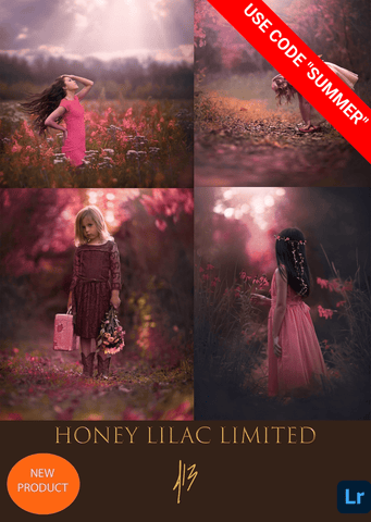 Jake Olson's Honey Lilac Limited Lightroom Preset Collection-Only $9 With Code "SUMMER"