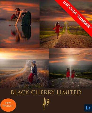 Jake Olson's Black Cherry Limited Lightroom Preset Collection-Only $9 With Code "SUMMER"