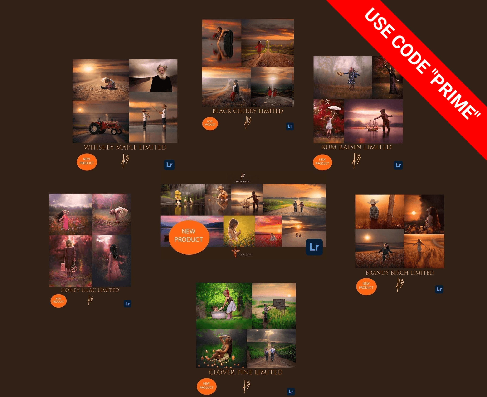 Get All Of Jake's Lightroom Preset Collections In One Bundle-Only $59 With Code "PRIME"