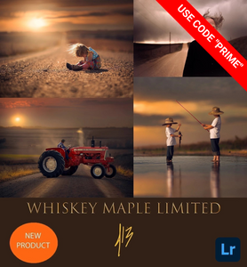 Jake Olson's Whiskey Maple Limited Lightroom Preset Collection-Only $9 With Code "PRIME"